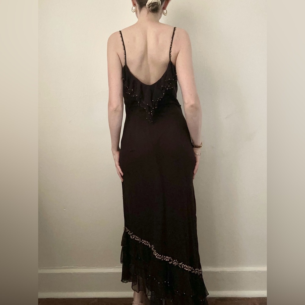Vintage Y2K Seashell Asymmetrical Mermaid Dress - Picture 5 of 5